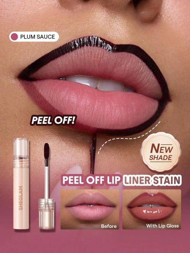 [32577] Lip Liner Bold Peel Off (Plum Sauce)