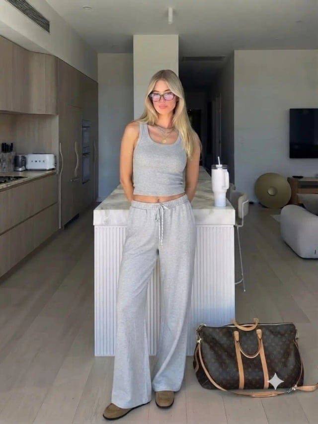[22401] Solid Pants (Light Blue)