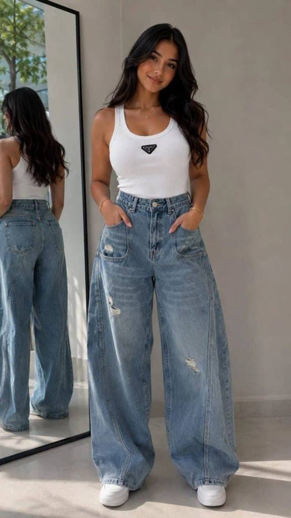 Denim Pants 11087