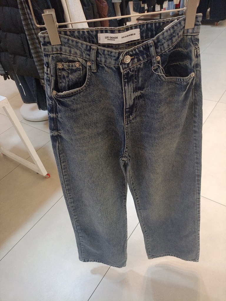 Wide Leg Denim Pants - 2/367