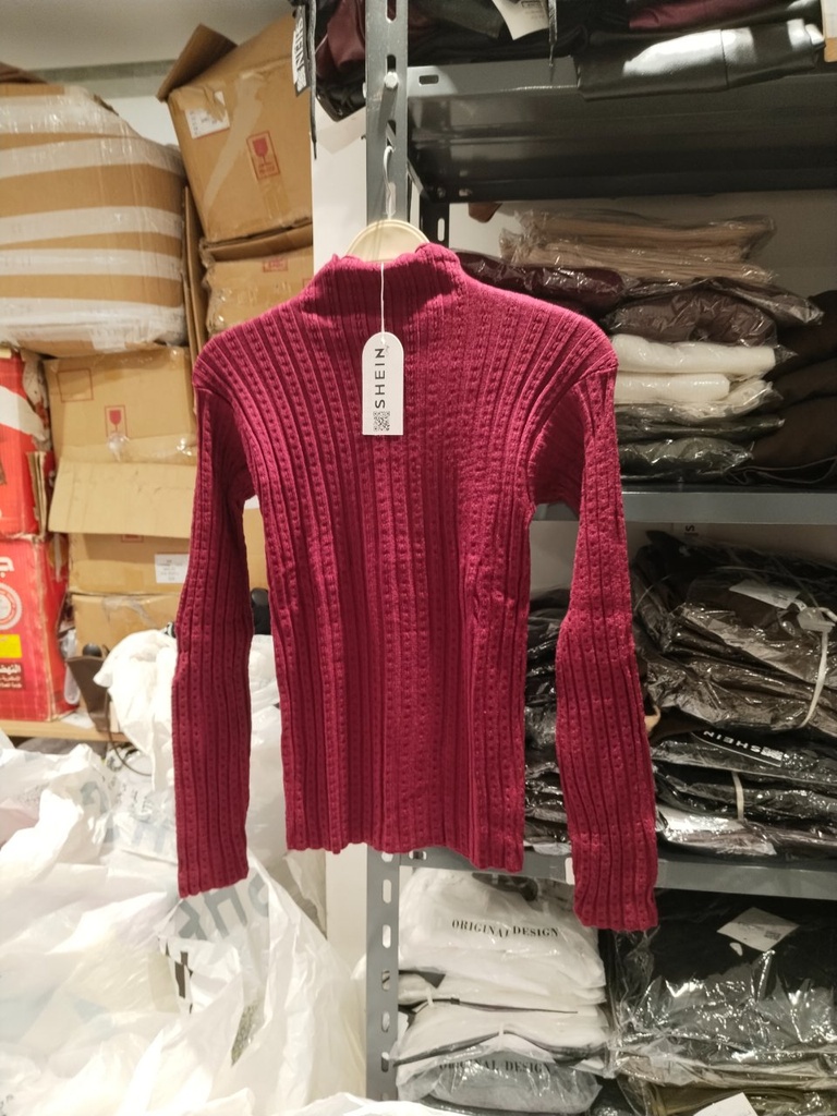 Ribbed Basic Top - MG102