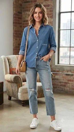 [78370] Denim Shirt N61