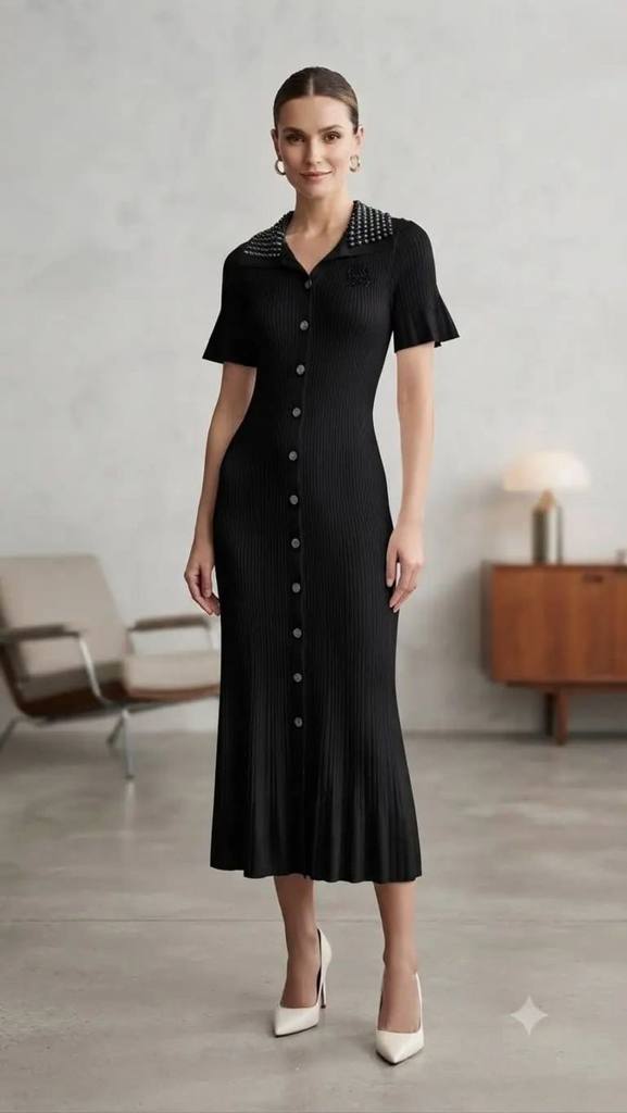Strassed Dress Loewe