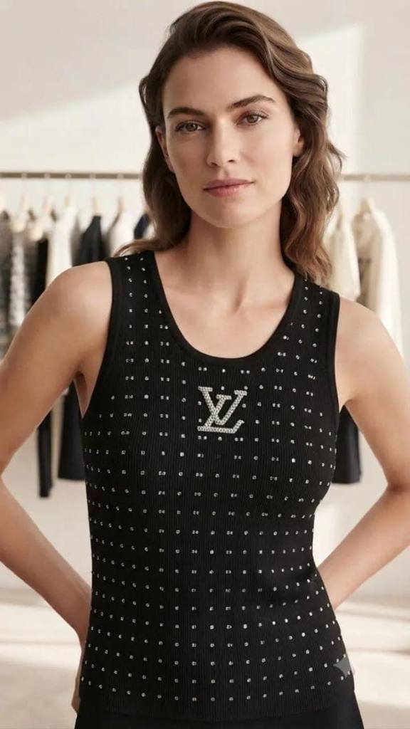[78857] LV Top Cut (Black)