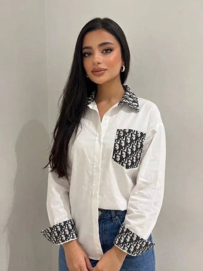 Patched Pocket Shirt 9392