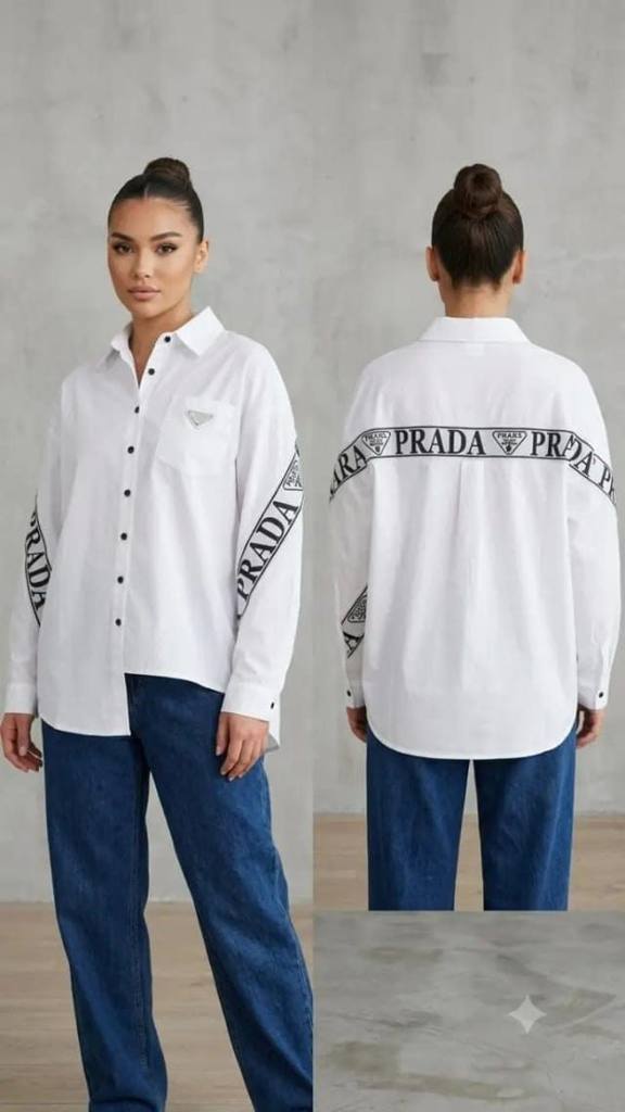 Long Sleeves Back PRADA Shirt 99902