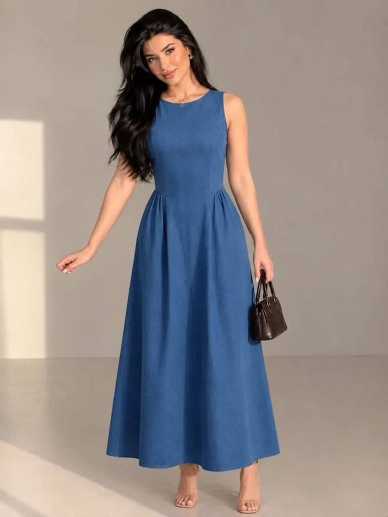 Denim Dress 12091
