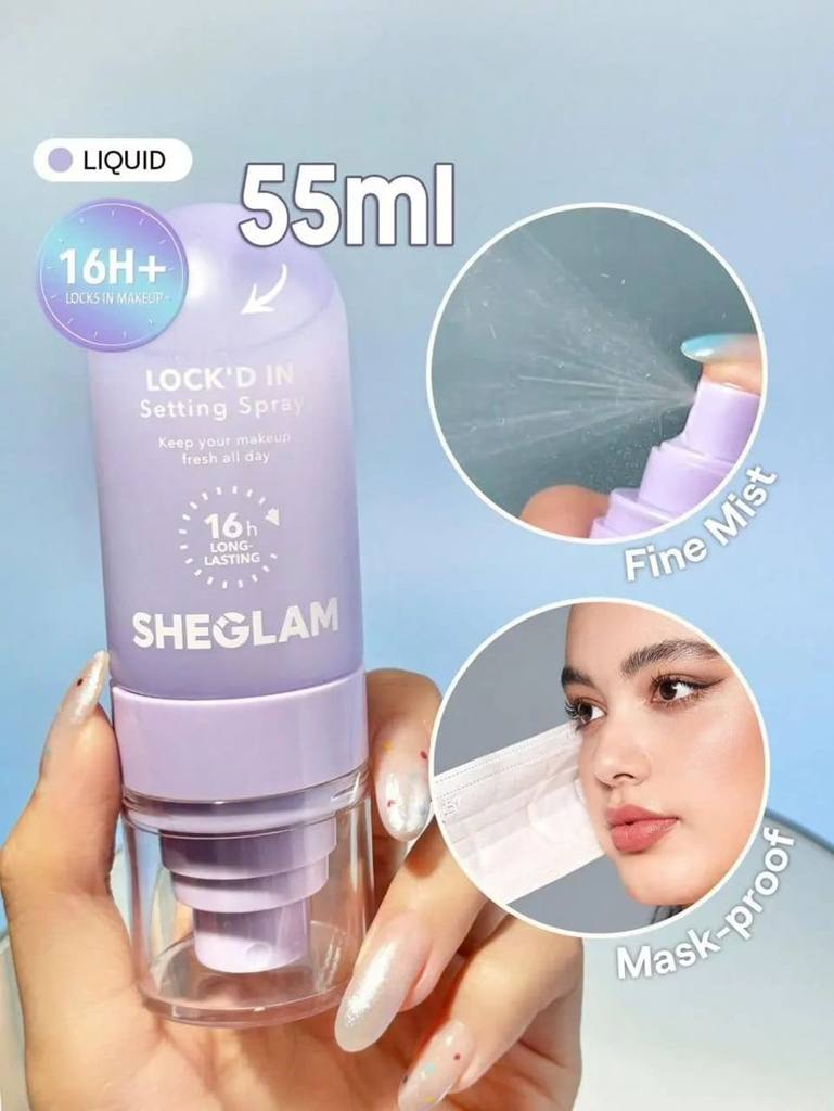 [21187] SHEGLAM Setting Spray (Green)