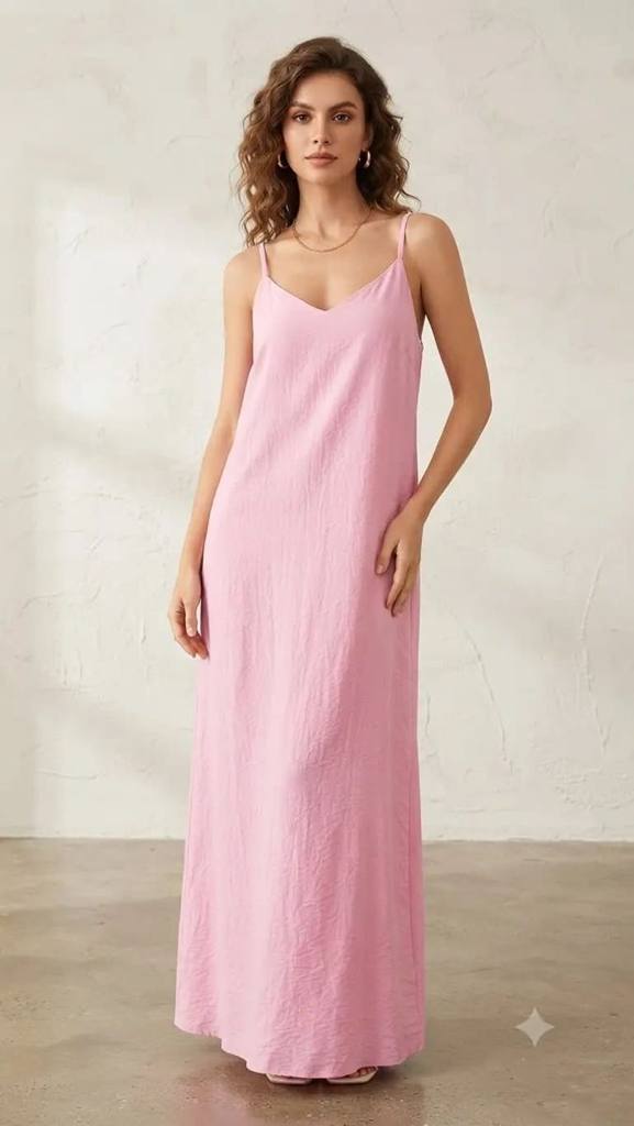 [24363] Solid Dress 7112 (S)