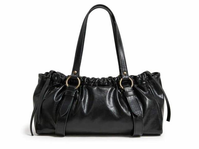 [25680] Elastic Open Bag (Black)