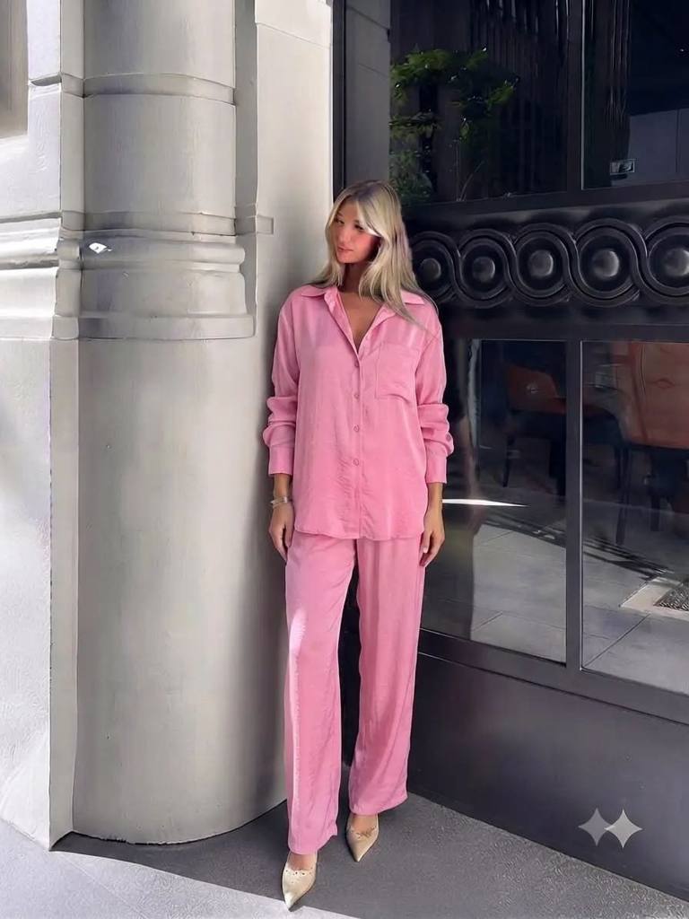 [72464] suit pink (S)
