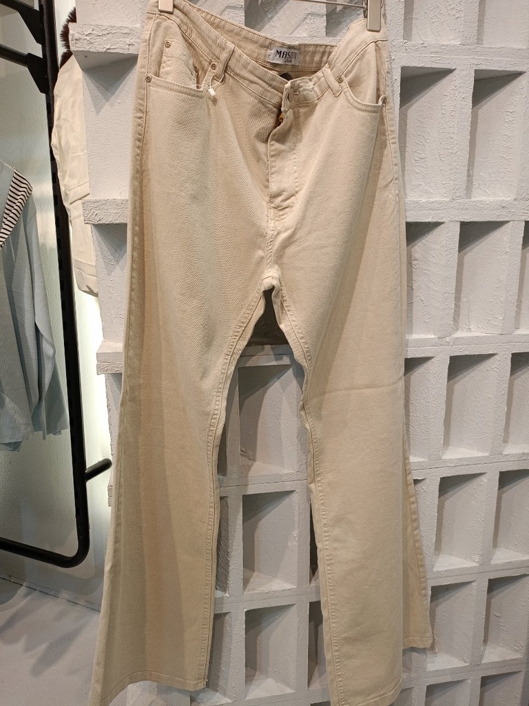 Wide Leg Denim Pants 370