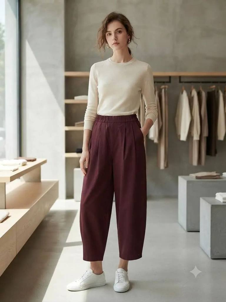 [75632] PANTS (Brown, S)