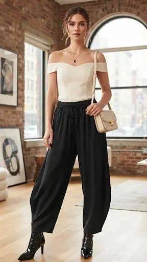 [79303] PANTS 425 (Burgundy, M)